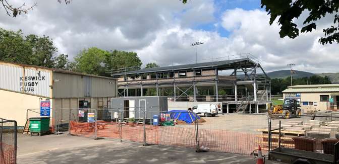 Background thumbnail for Progress Update - Keswick Rugby Club